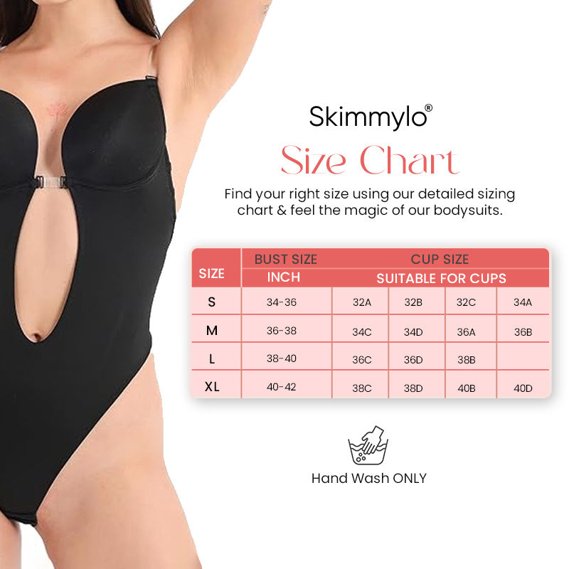Anti-Slip Backless Waist Reduction Bodysuit