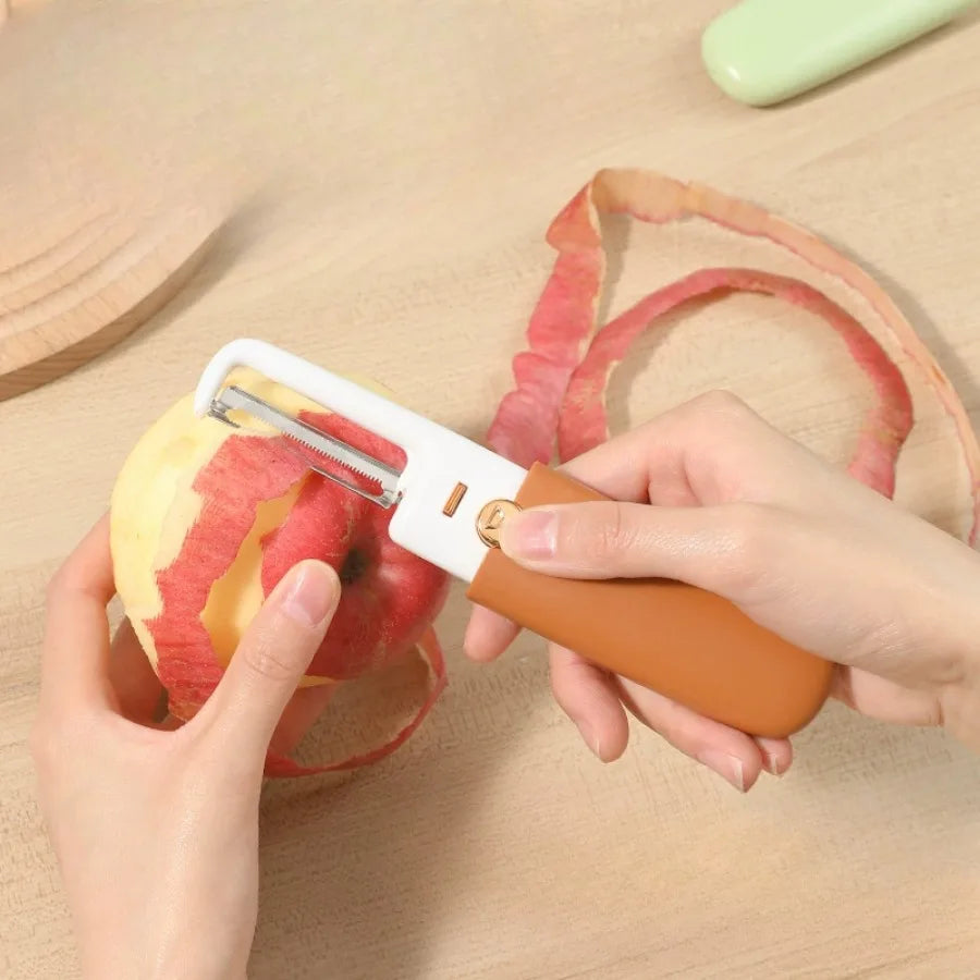 2-in-1 Premium Stainless Steel Peeler & Precision Knife