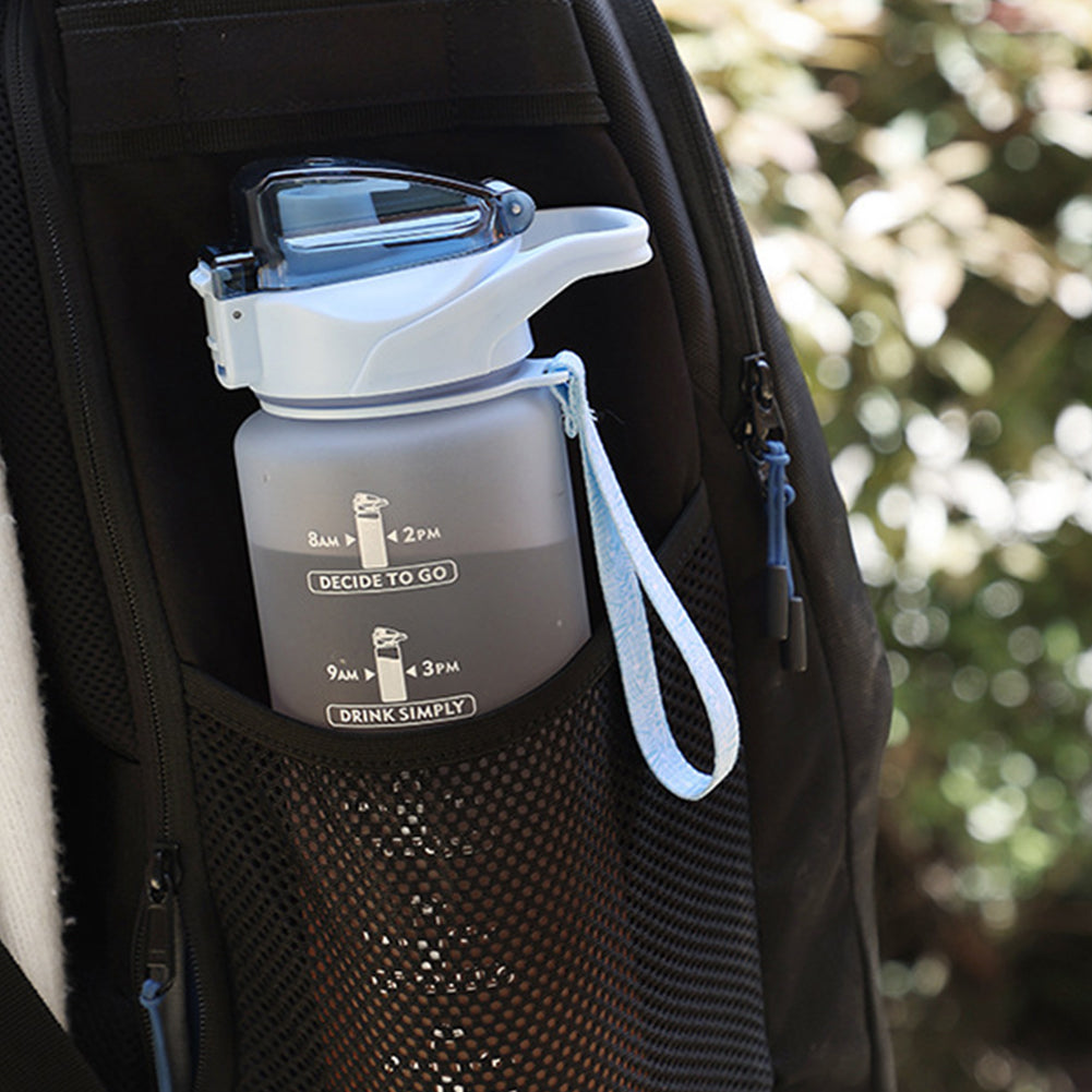 Portable Sports Gym Drinking Bottle with Straw